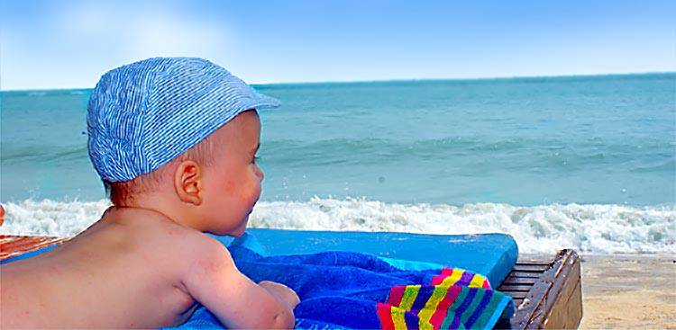 Первый выезд на море – практические рекомендации   | материнство - беременность, роды, питание, воспитание
