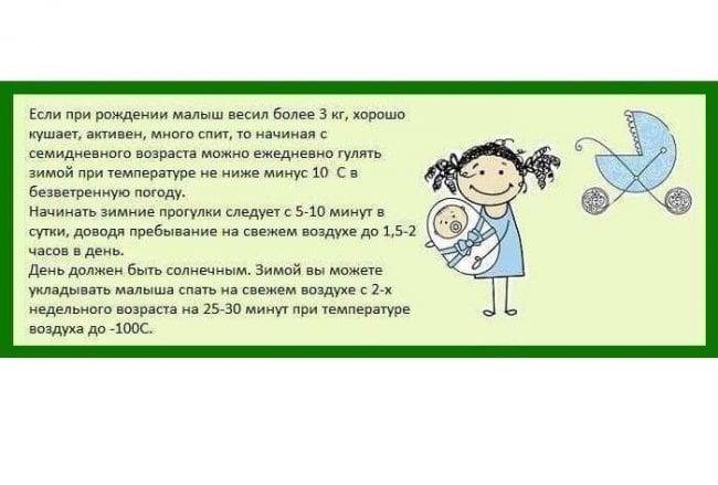 Сколько раз в день нужно гулять с новорожденным: зачем и когда начинать прогулки