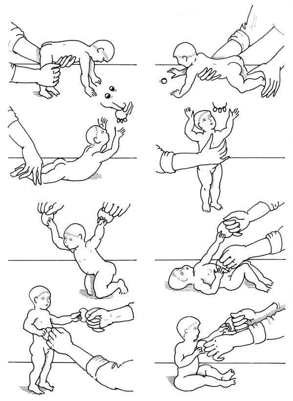 Гимнастика для новорожденных, видео зарядки, развивающих физических упражнений для ребенка с первых дней жизни