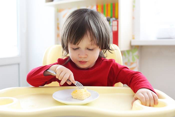 Рецепт полезного омлета для ребенка 1 года