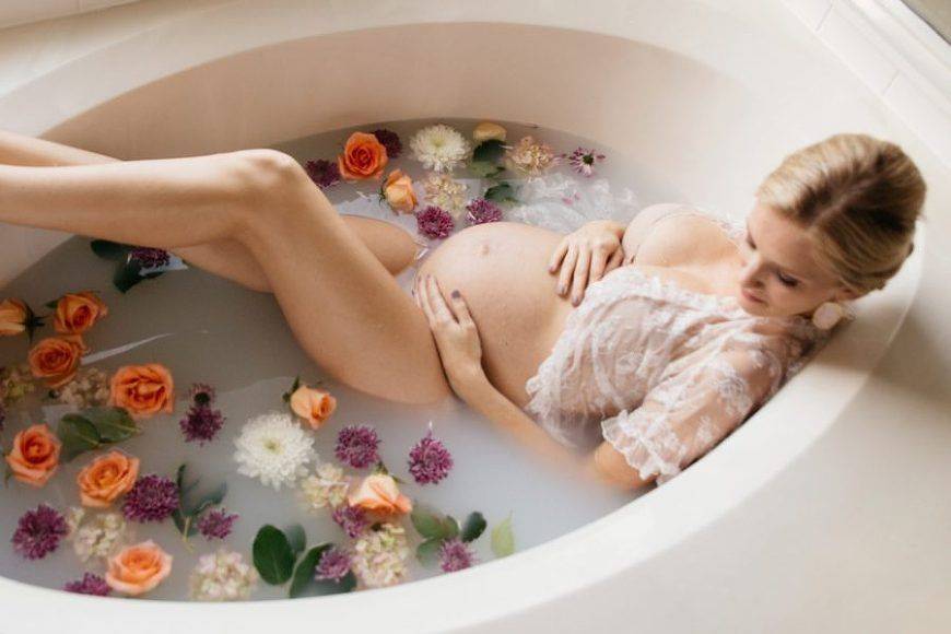 Можно ли беременным принимать ванну?