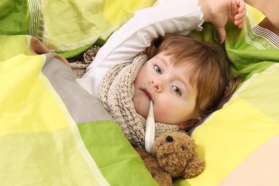 Как остановить простуду у ребенка: первая помощь