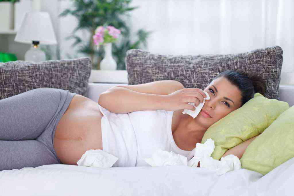 Лечение ринита  при беременности