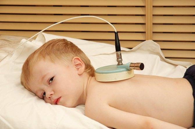 Электрофорез ушей/носа/горла при лечении лор-заболеваний у детей