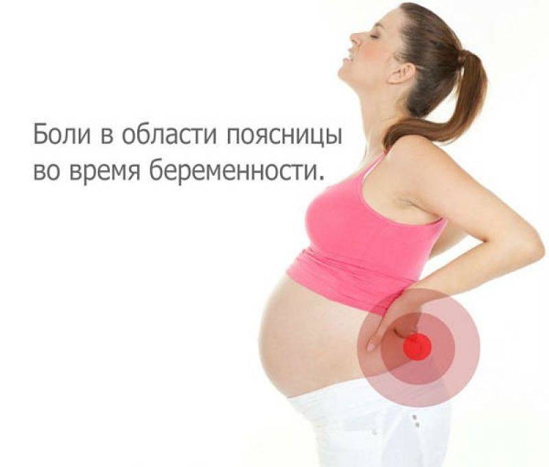 Боли в спине при беременности. что нужно знать?