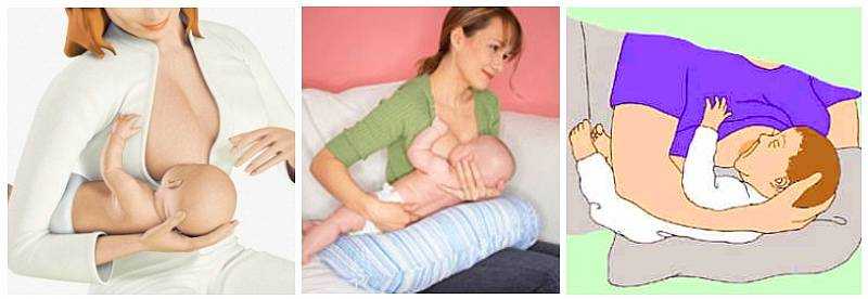 Правильное прикладывание новорожденного при грудном вскармливании