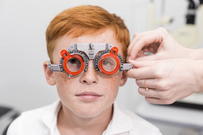 Метод определения остроты зрения у детей младшего возраста