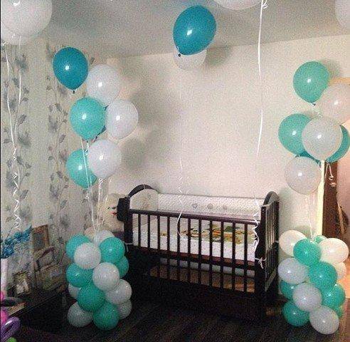 Как украсить комнату на рождение ребенка из роддома
