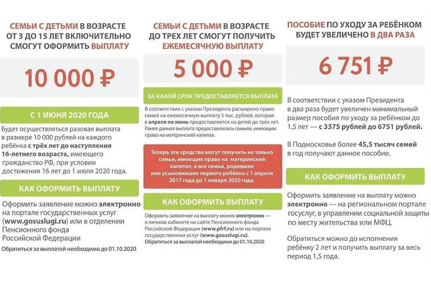 По 10000 рублей на ребенка в 2024