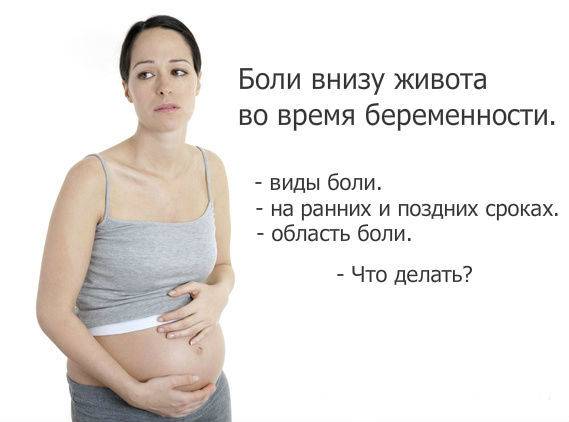 Тянет низ живота при беременности – причины тянущих болей внизу живота у беременной — медицинский женский центр в москве