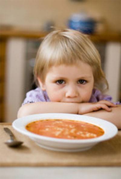 Что делать, если ребёнок не ест суп?