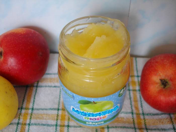 Как приготовить яблочное пюре для грудничка: рецепты пюре из яблок