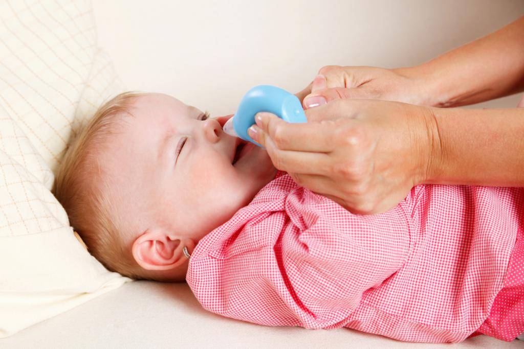 Заложенность носа без слизи у младенца: причины