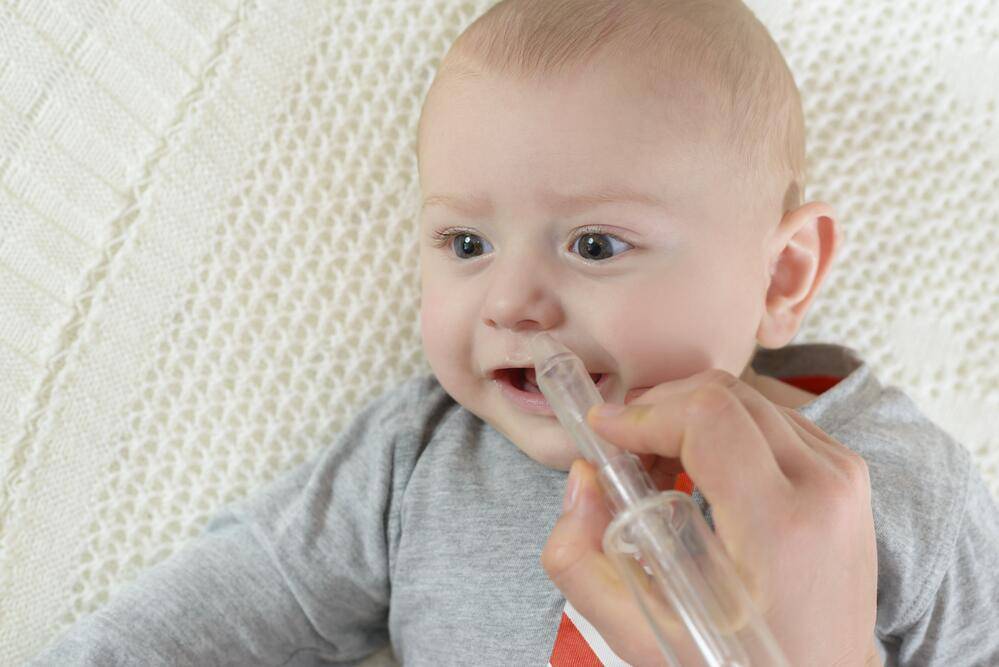 Насморк и заложенность носа у ребёнка