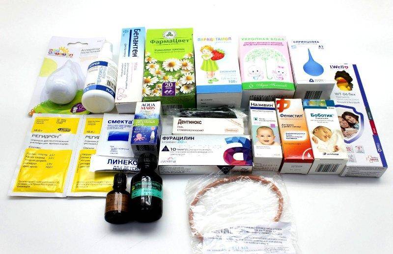 Что входит в состав домашней аптечки для новорожденного, список необходимых лекарств