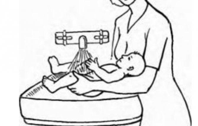 Как подмывать новорожденную девочку и мальчика, как правильно мыть грудничка