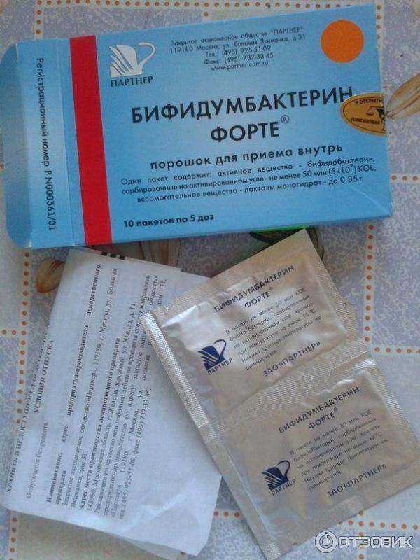 Инструкция по применению лекарственного препарата для медицинского применения бифидумбактерин форте®