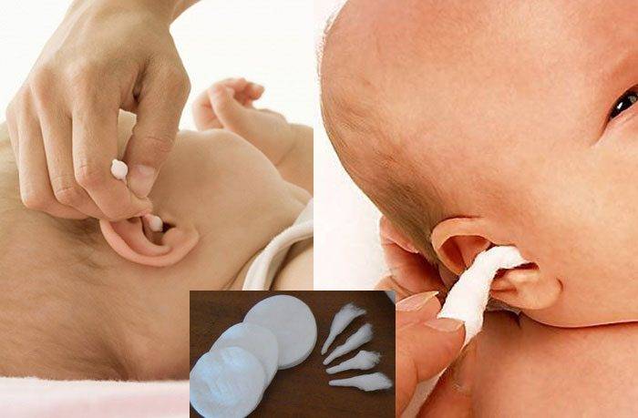 Рекомендации, как правильно почистить уши грудничку