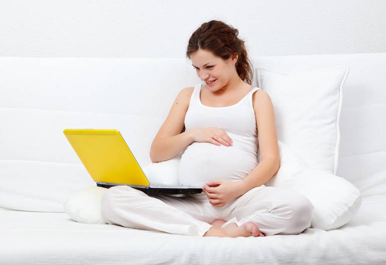 Беременность и компьютер - образ жизни во время беременности